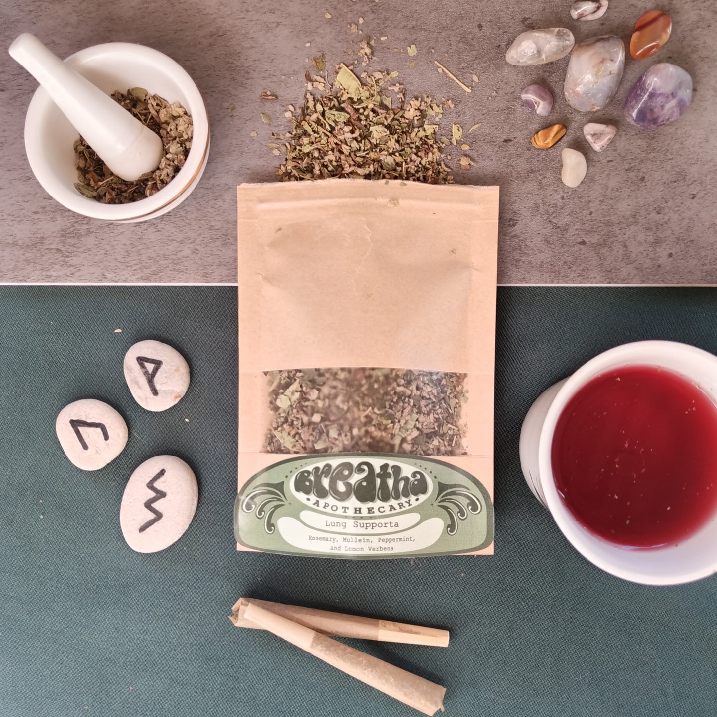 Lung Supporta Herbal Blend Pouch - Herbal Blend for Respiratory Health