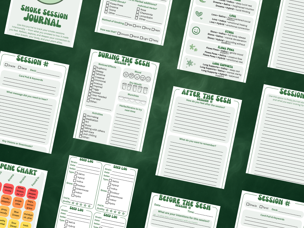 Breatha Smoke Session Journal