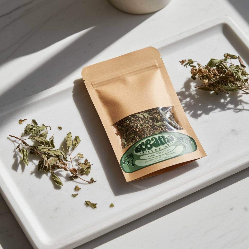 Lung Supporta Herbal Blend Pouch - Herbal Blend for Respiratory Health