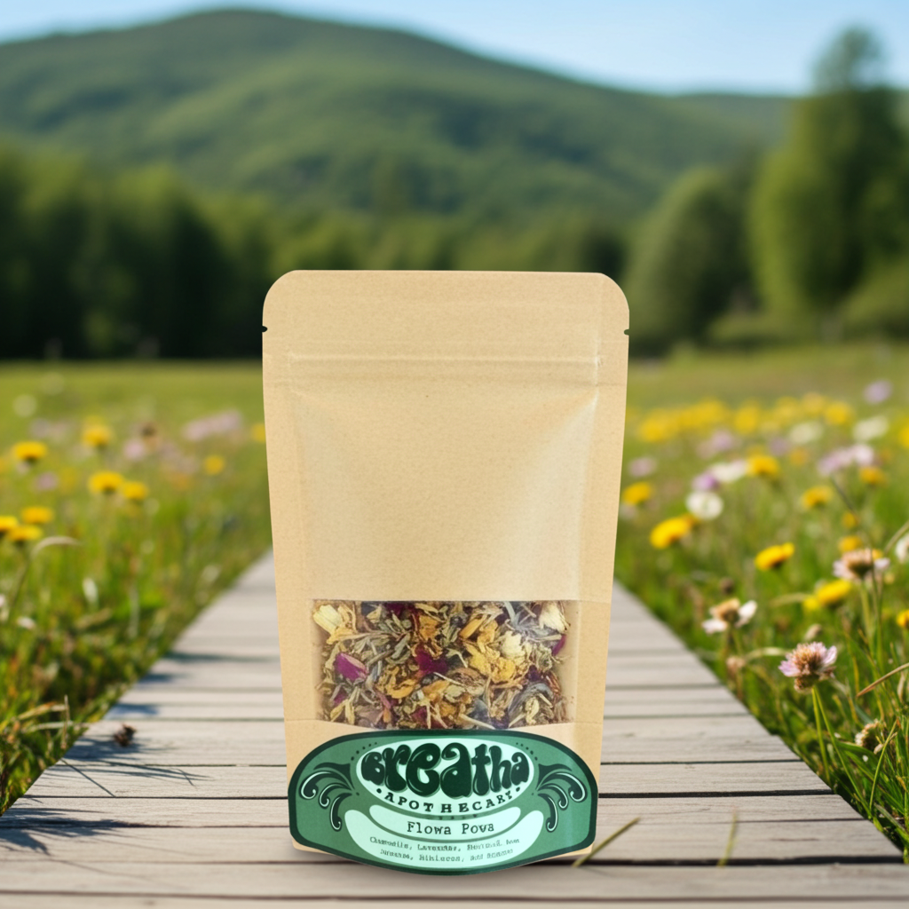 Flowa Powa Herbal Blend Pouch - Herbal Blend for Positivity